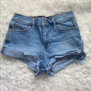 high rise short shorts.